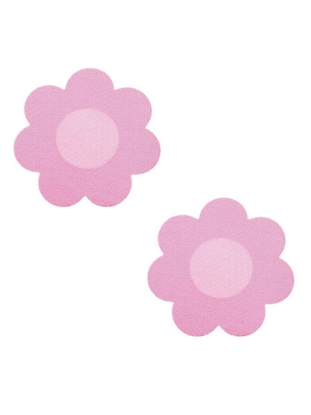 Pink Silver Glitter Flower Nipple Covers Festival Rave Pasties